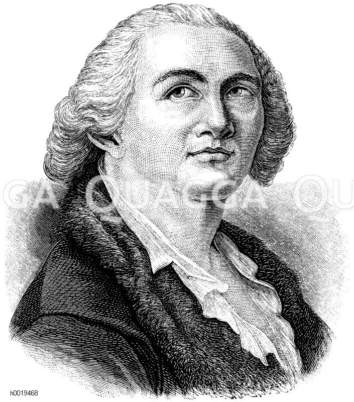 Alessandro Graf von Cagliostro (geb. 8. Juni 1743, geb. 26.