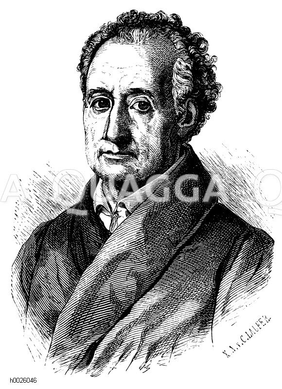 Johann Wolfgang Von Goethe 1749 1832 Deutscher Dichter 2748