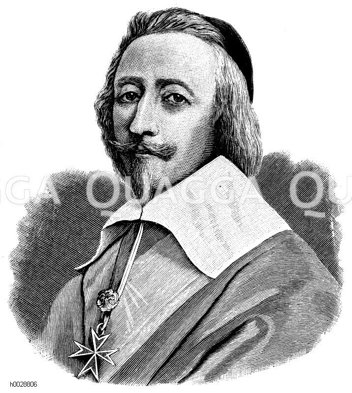 <b>Jean Armand</b> du Plessis, Herzog von Richelieu (geb. 5. September 1585, - h0028806