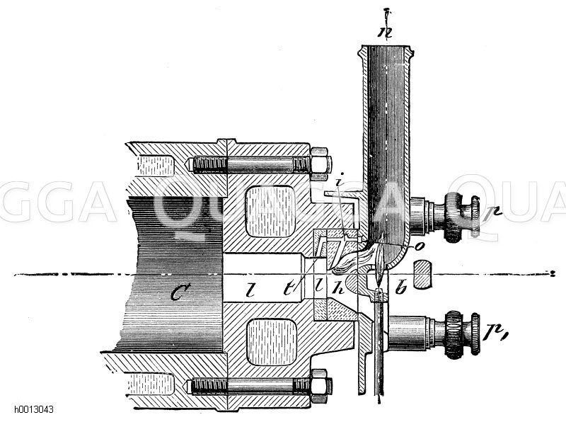 Zündvorrichtung von Ottos neuem Motor [Digital]