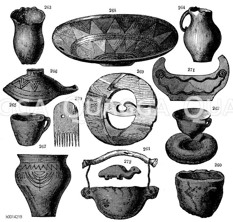 Werkzeuge und Geschirre aus den Pfahlbauten [Digital]
