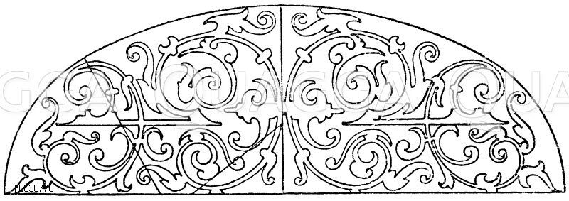 Korbbogen: Renaissance-Ornament. Deutsche Arbeit.(Formenschatz) [Digital]