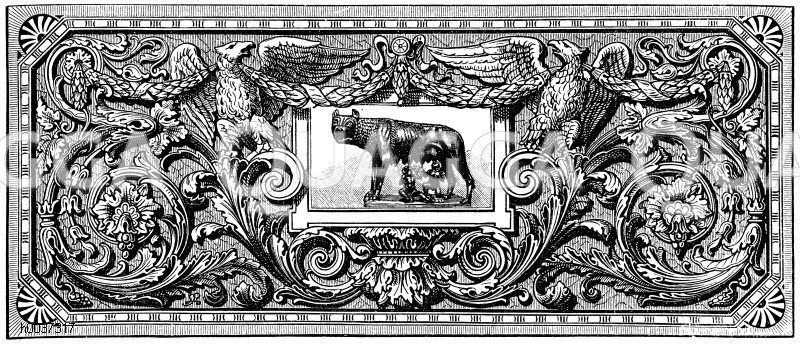 Vignette: Romulus und Remus [Digital]