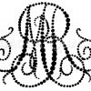 Monogramm MR Zeichnung/Illustration