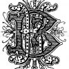 Monogramm KB Zeichnung/Illustration