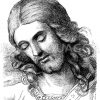 Christus. Von Overbeck Zeichnung/Illustration
