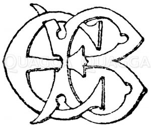 Monogramm: EB Zeichnung/Illustration