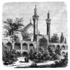 Isfahan: Madrissa des Hussein Schah Zeichnung/Illustration