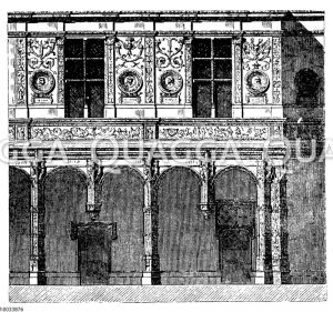 Schloß von Gaillon. Frührenaissance