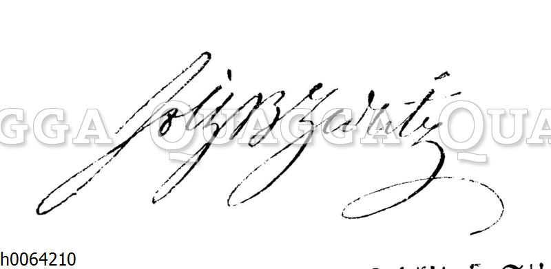 Joseph Christian Freiherr von Zedlitz: Autograph