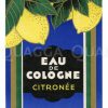 Parfumetikett: Eau de Cologne citronée