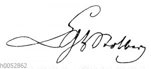 Christian Graf zu Stolberg-Stolberg: Autograph