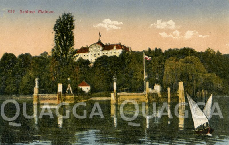 Schloss Mainau auf der Insel Mainau im Bodensee