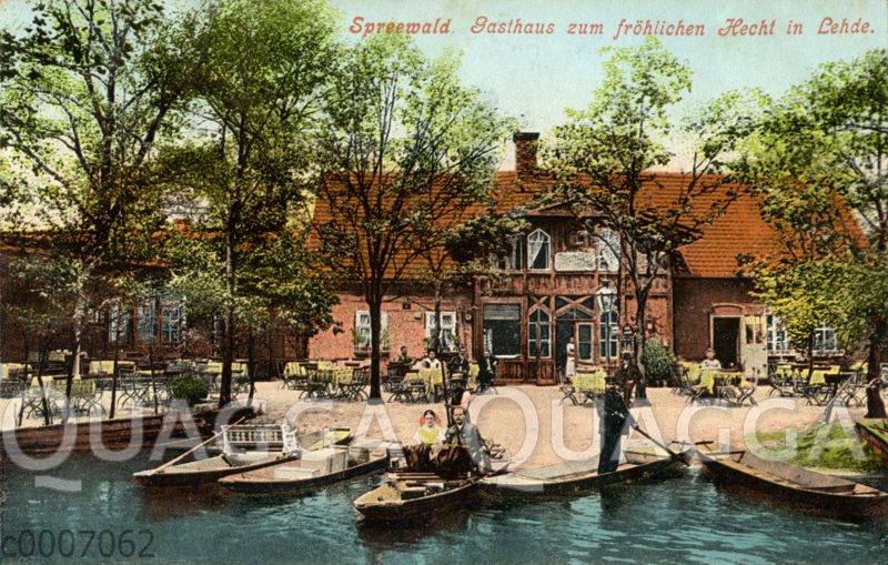 Spreewald: Gasthaus zum fröhlichen Hecht in Lehde