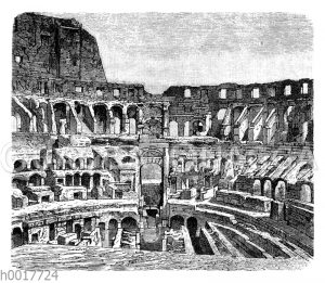 Im Kolosseum zu Rom
