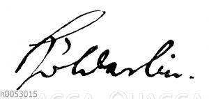 Friedrich Hölderlin: Autograph