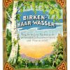 Etikett für Birkenhaarwasser
