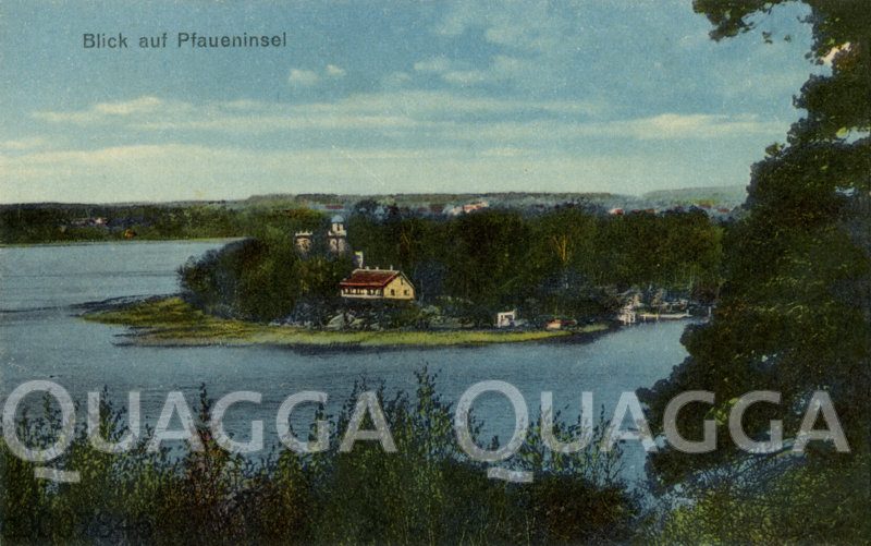 Wannsee: Blick auf die Pfaueninsel