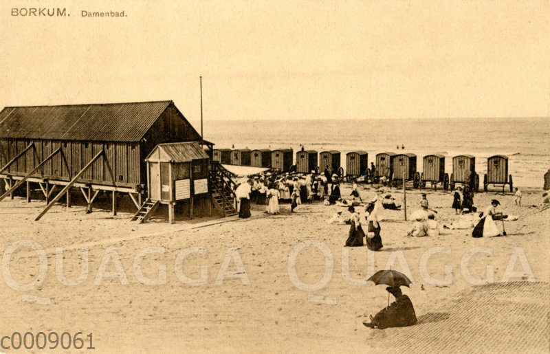 Borkum: Damenbad