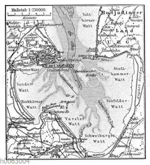 Wilhelmshaven und der Jadebusen