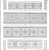 Flechtbänder: 1.-6. Eckbildungen flechtbandartiger Umrahmungen. französisch. (Raguenet)