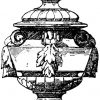 Französische Vase vom Kriegsministerium in Paris