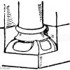 Säulenfuß: Mittelalterliches Säulenfuß